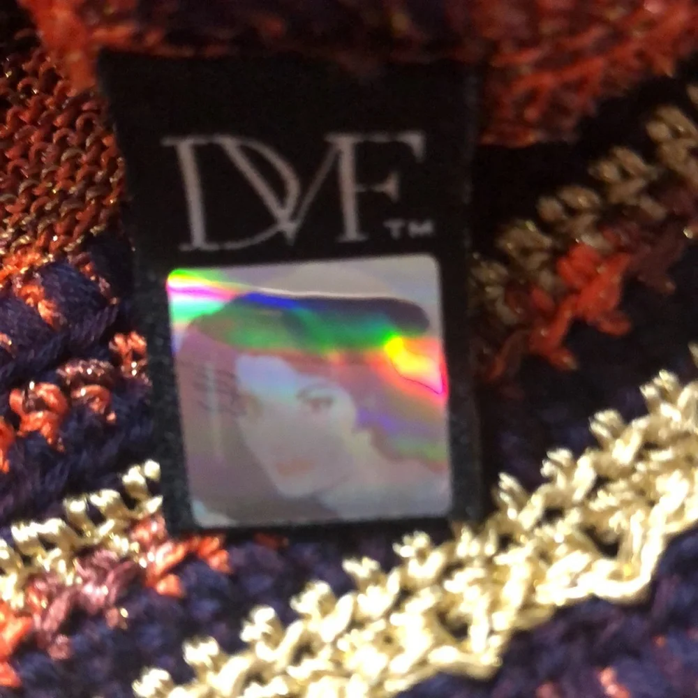 Diane Von Furstenberg Cardigan Sweater Size Petite - Picture 6 of 8